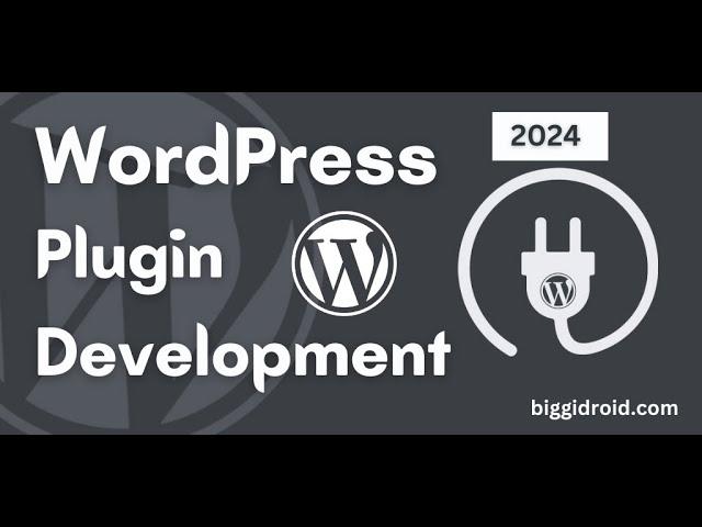 WordPress Plugin Development | 2024