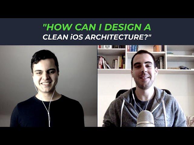 How can I design a clean iOS architecture?