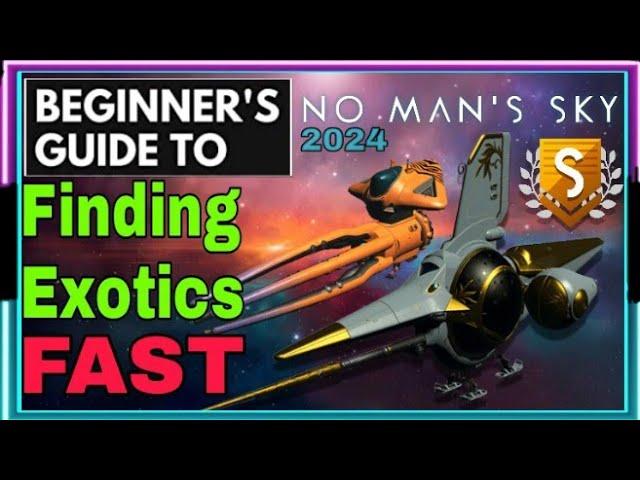 Beginner's Guide For Finding Exotic ships Fast | nms 2024 | ship hunting tutorial