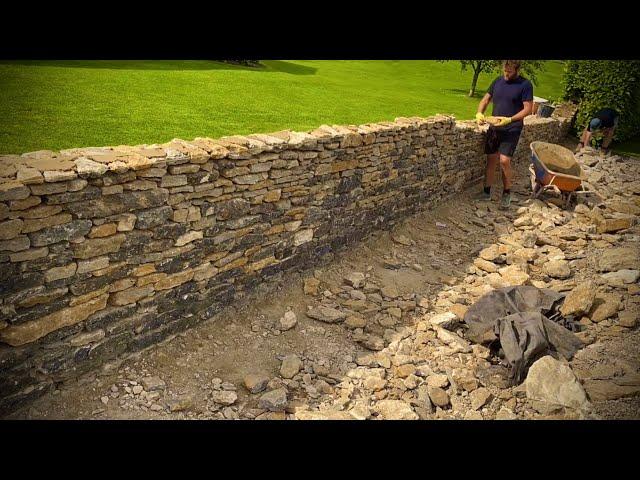 Stone Wall Build - Part 12