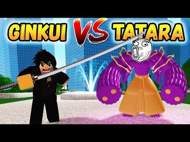 ТАТАРА ПРОТИВ ГИНКУИ  РОБЛОКС РОГУЛЬ  Ginkui vs Tatara Ro-Ghoul