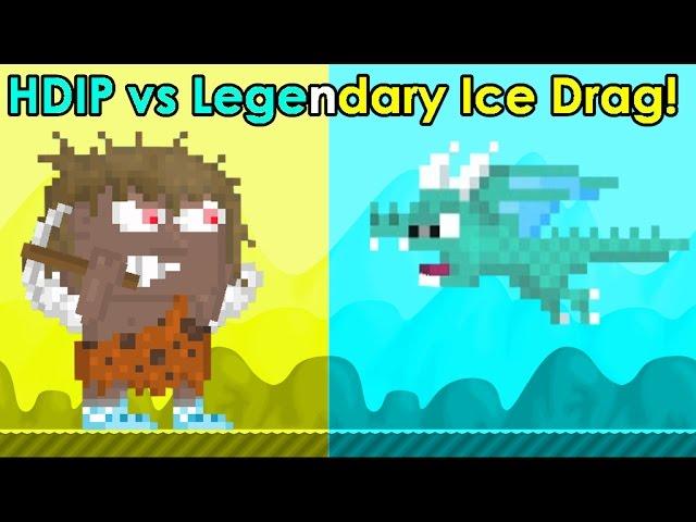 Growtopia- HowDoIPlayGT VS Legendary Ice Dragon!