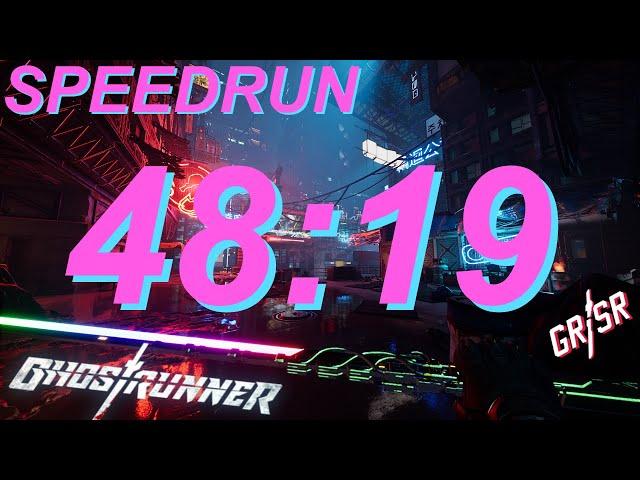 Ghostrunner In Under 49 Minutes (48:19 Ghostrunner Speedrun In Bounds)