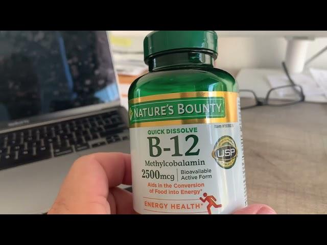 Nature's Bounty B12 2500 MCG wrecked my nervous system