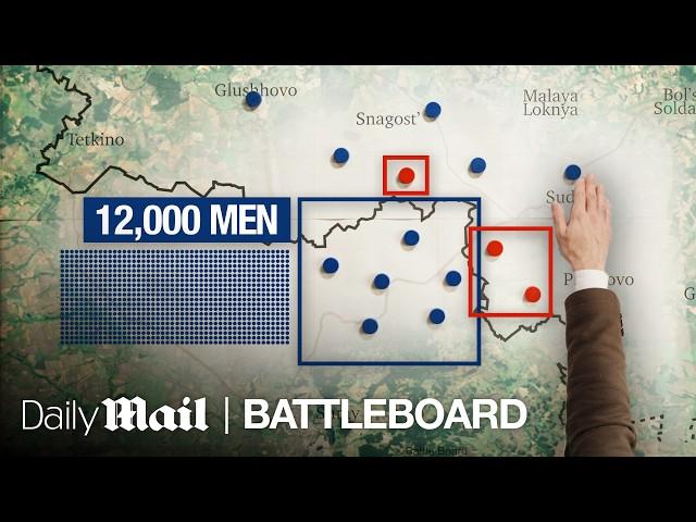 How Ukraine Successfully Invaded Russia: The Battle for Kursk | Battle Board | Daily Mail