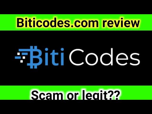 Biticodes.com review/is it scam or legit?