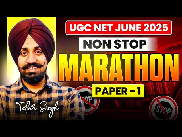 PAPER 1  II One Shot Marathon  II UGC NET June 2025 By Talvir Singh