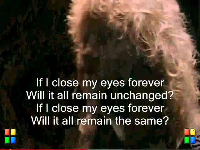 Close My Eyes Forever - Lita Ford with Ozzy Osbourne (Lyrics On Screen)