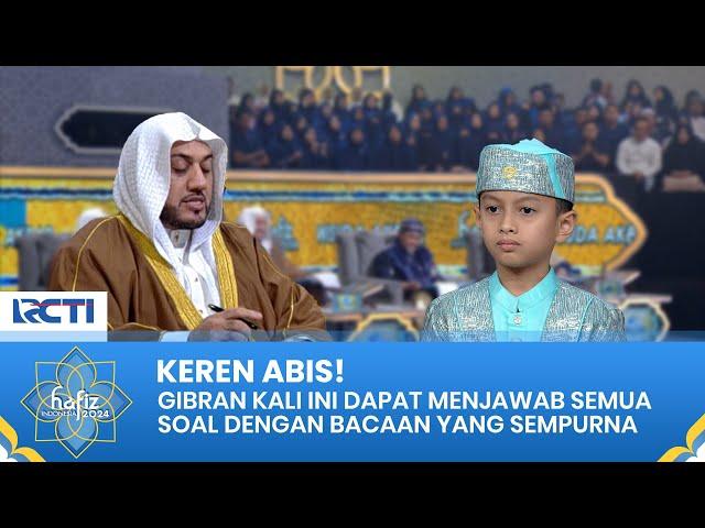 PENAMPILAN TERBAIK! Gibran Lakukan Sambung Ayat & Menjawab Hukum Tajwidnya | HAFIZ INDONESIA 2024