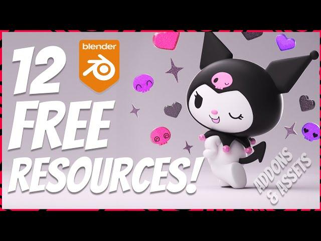 Free Blender Addons & Assets (you probably don't know yet!) #2