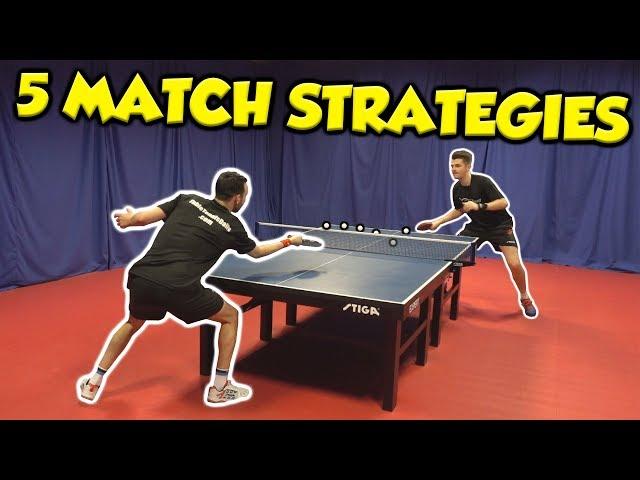 5 Most Effective Strategies To Win At Table Tennis!