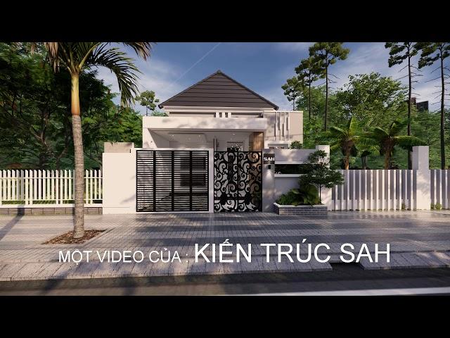 Thiết kế NHÀ CẤP 4 ĐẸP kiến trúc SAH | SAH design | TEASER