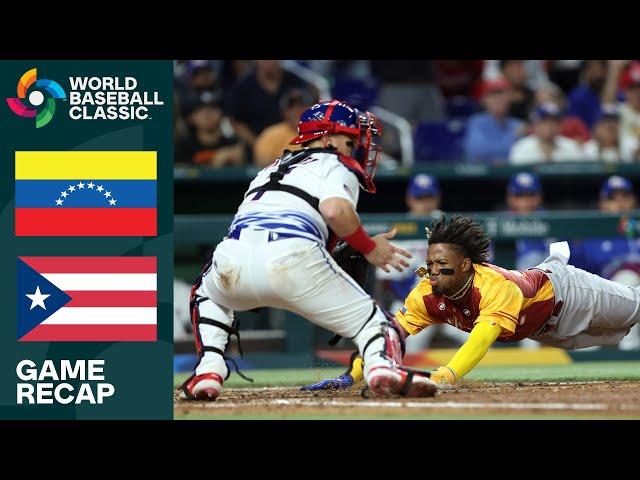 Venezuela vs. Puerto Rico Game Highlights | 2023 World Baseball Classic