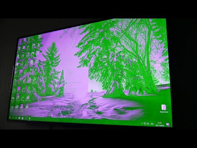 [Posible solve problem with PC and PS4 ] Green screen TELEFUNKEN TF-LED65S37T2SU (and other TVs)