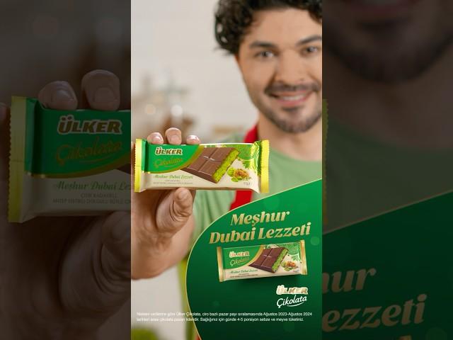 Çikolatanın 1 numarası Ülker Çikolata’dan Meşhur Dubai Lezzeti! 