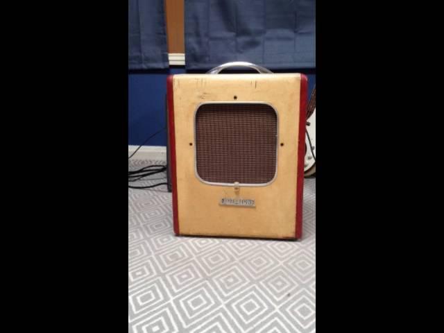 1956 Flot-A-Tone amp demo