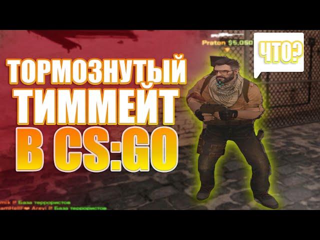 ТОРМОЗНУТЫЙ ТИММЕЙТ || CS:GO || СМЕШНЫЕ МОМЕНТЫ || #4