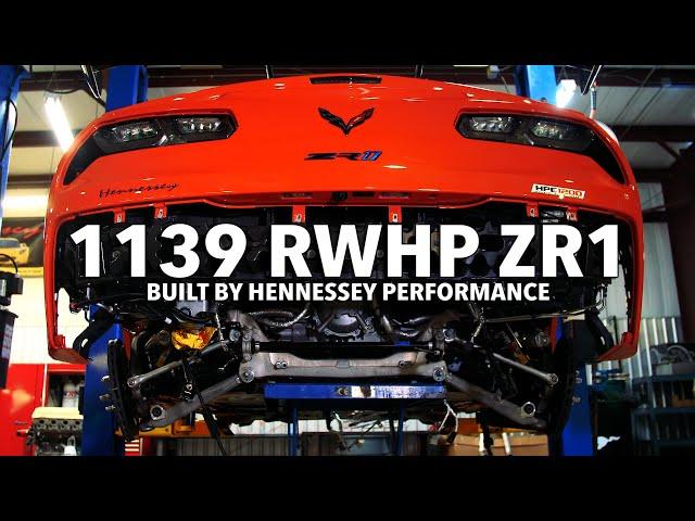 1139 RWHP 2019 ZR1 Corvette Time-lapse Build by Hennessey Performance