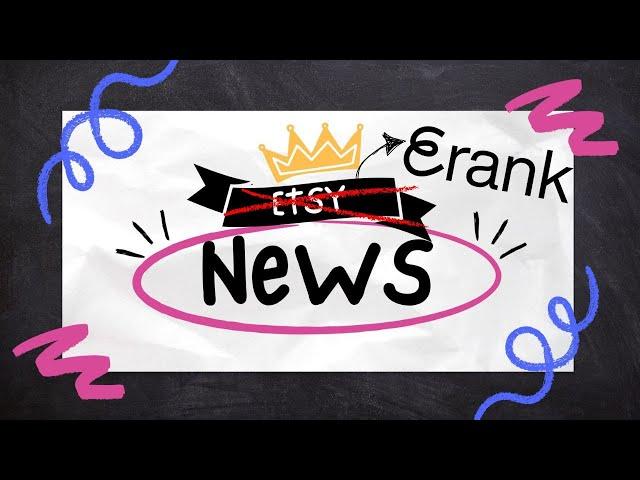 Etsy News - Actually eRank News. New Keyword Tool for Etsy. First Look