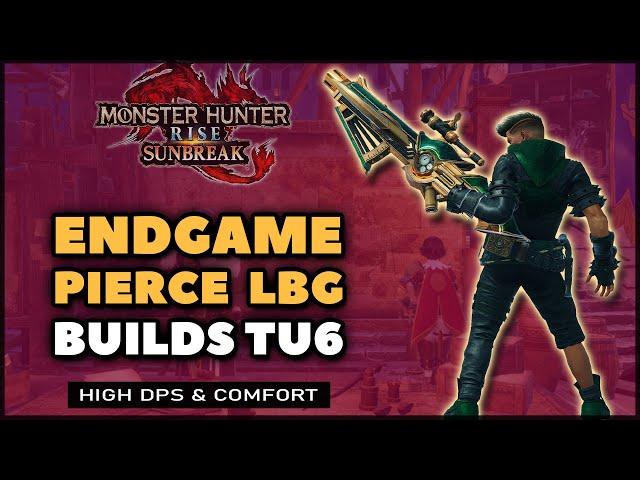 MHR: Sunbreak | New Best Pierce Light Bowgun Build | TU6 Endgame