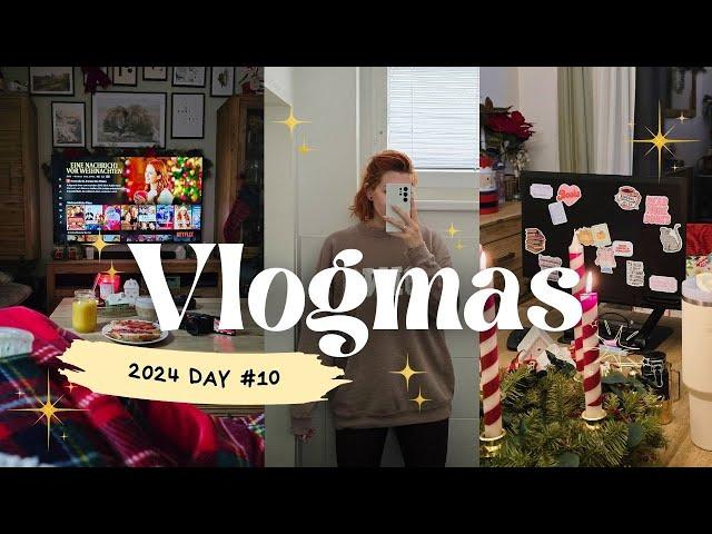 Vlogmas 2024 Day 10  I need a Day off: Morgenroutine & Homebody Vlog