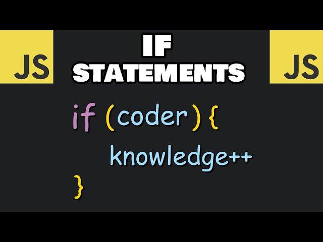 If statements in JavaScript are easy 