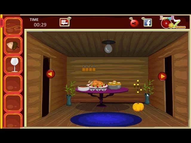 Thanksgiving Party Room Escape walkthrough Escape007Games.