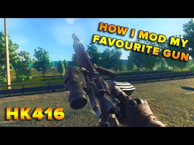 HOW I MOD MY FAVOURITE GUN - HK416 | Escape from Tarkov | TweaK