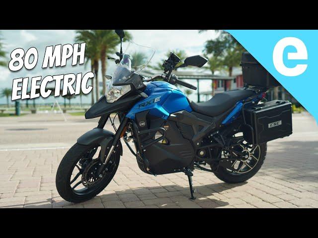 First Low Cost 80 MPH Electric Motorcycle! CSC RX1E Review