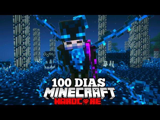 Sobreviví 100 dias en SCULK HORDE en Minecraft Hardcore