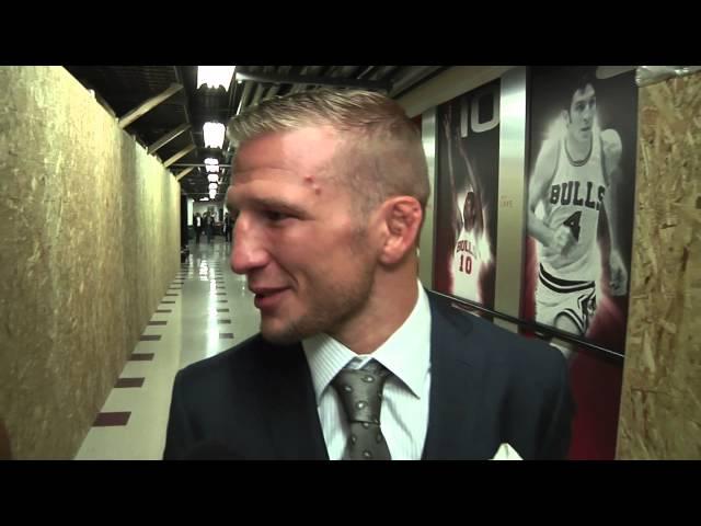 Fight Night Chicago: T.J. Dillashaw Backstage Interview