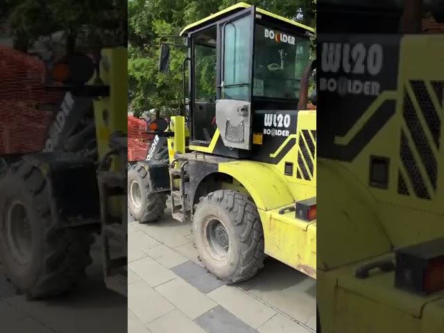 Boulder WL20 G1 работает во Владивостоке | Спецтехника Boulder  #boulder #спецтехника #погрузчик
