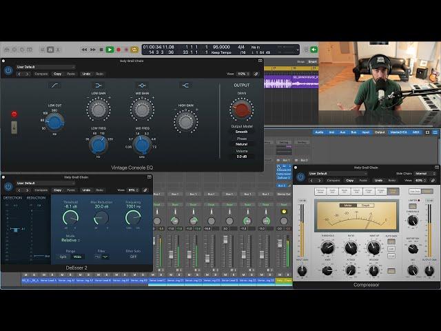 Holy Grail Rap Vocal Chain | Logic Pro Edition