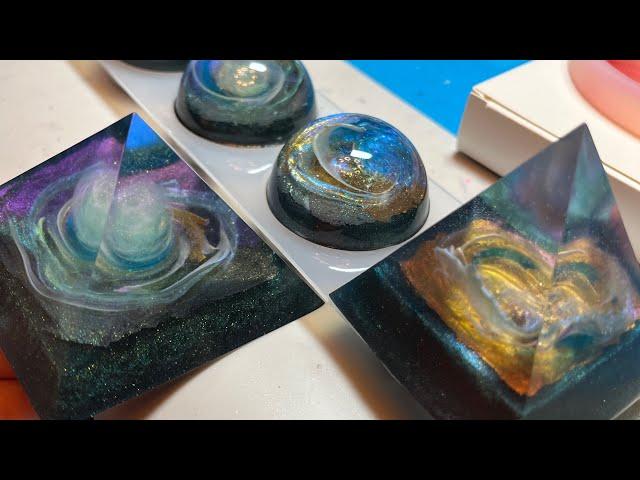 Tutorial mica powder swirl effet