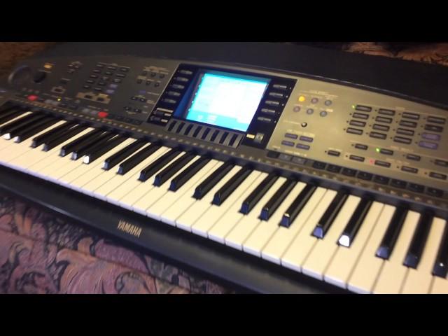 Kris Nicholson's Yamaha PSR-8000 in super mint condition