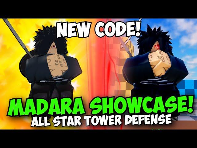 [NEW STARDUST CODE] New Madara Showcase + UPD in ASTD!