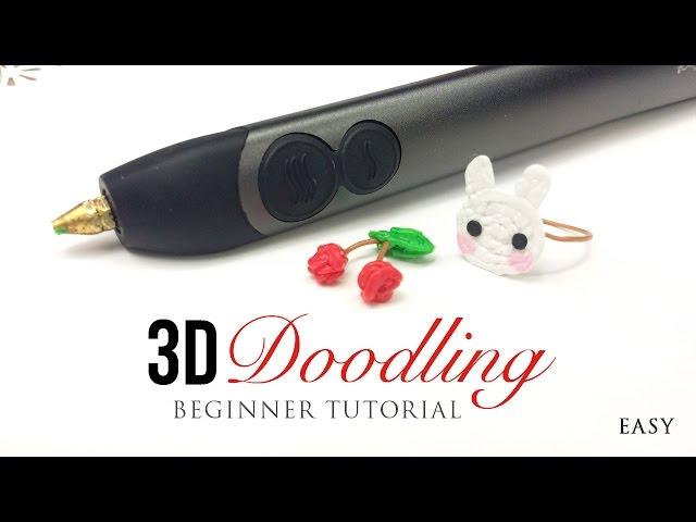 3Doodler 2.0 Tutorial - Easy Guide for Beginners on DIY 3D Printing Pen!