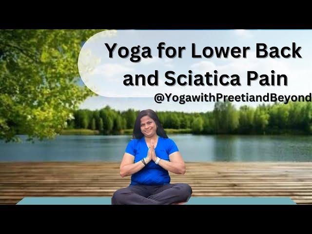 Yoga Stretches For Lower Back And Sciatica Pain | How To Reduce Lower Back Pain