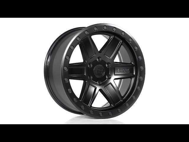 Black Rhino Truck Wheels - Attica in Matte Black w/ Black Bolts