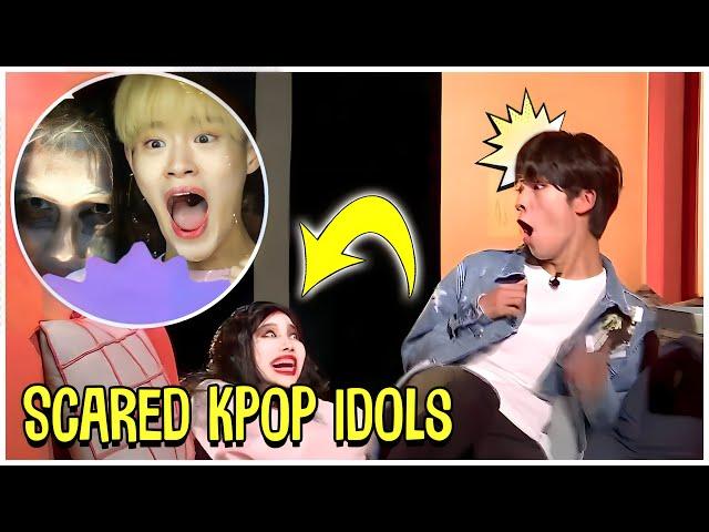 Scared Kpop Idols Ghosts Pranks