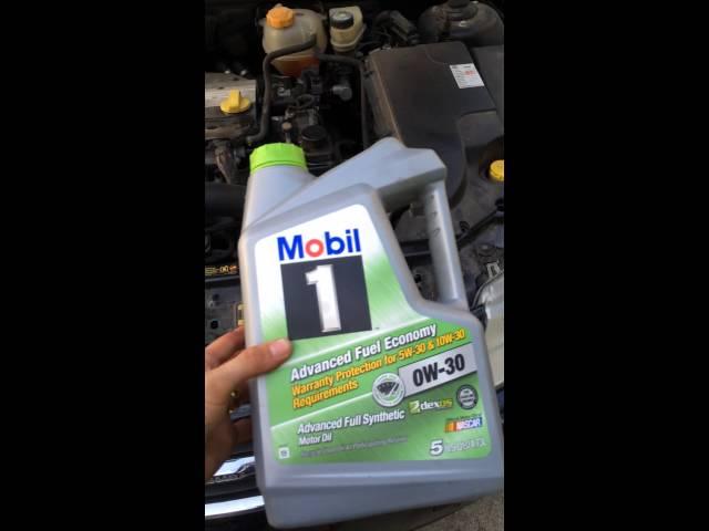 Mobil 1 0w-30 full synthetic oil review