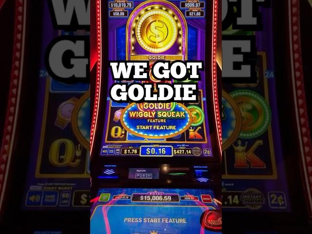 GOLDIE TRIGGERED: New Coin Trio Royal Slot! #slots #casino #newslots