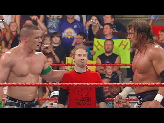 Seth Green, John Cena & Triple H vs. The Legacy: Raw, July 13, 2009