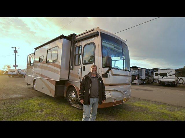 The RV Corral 2006 Fleetwood Bounder 34H Stock # CA1168