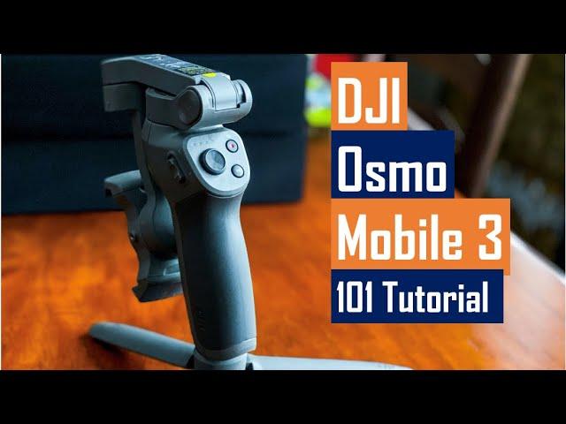 DJI Osmo 3 Tutorial with Tips and Tricks All in 5 Minutes