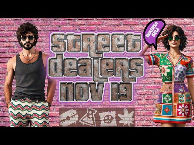 Street Dealers Location Today Nov 19 | GTA Online street dealers location today