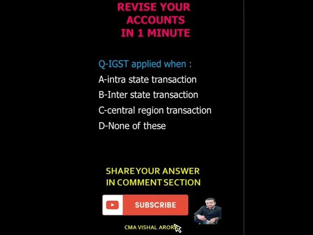 Revise your accounting concept in 1 minute #shorts #accounts #commerce
