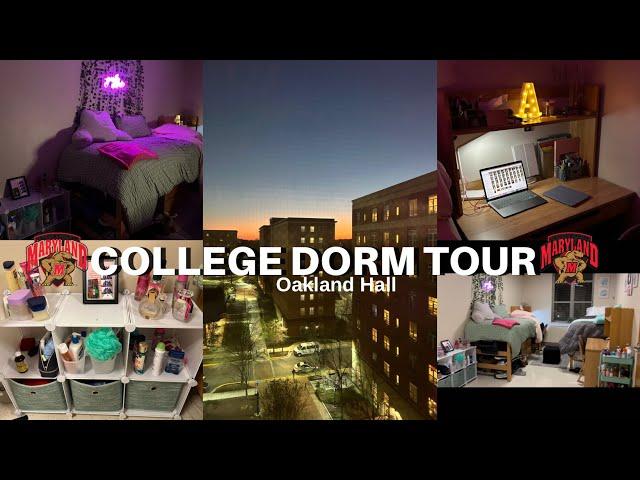 COLLEGE DORM TOUR 2023 | University of Maryland | Oakland Hall | Sophomore year