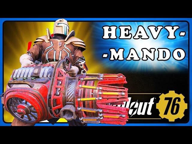 Fallout 76: HeavyMando Build - The New Meta, Stealth Commando but Better.