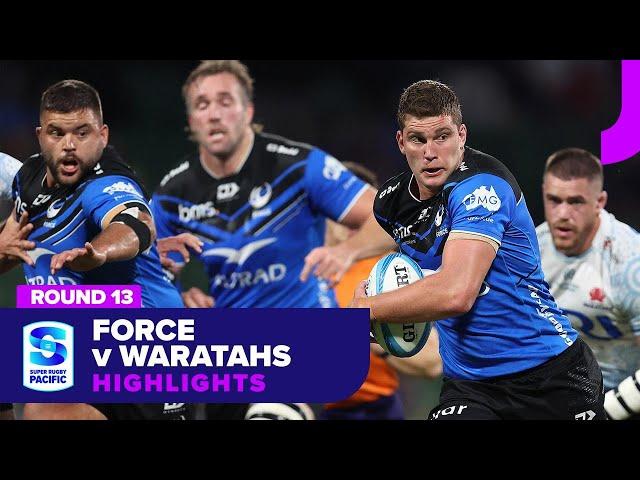 Western Force v NSW Waratahs Highlights | Round 13 | SRP 2024